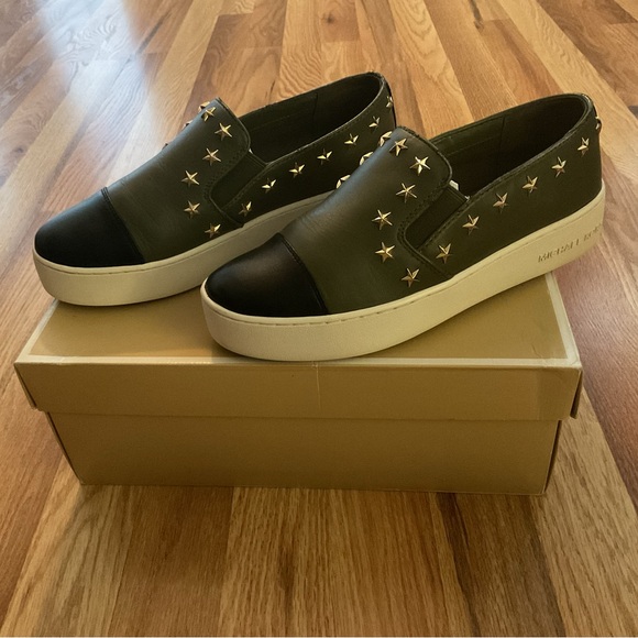 Star-Studded Michael Kors Slip-On Sneakers - Picture 2 of 6